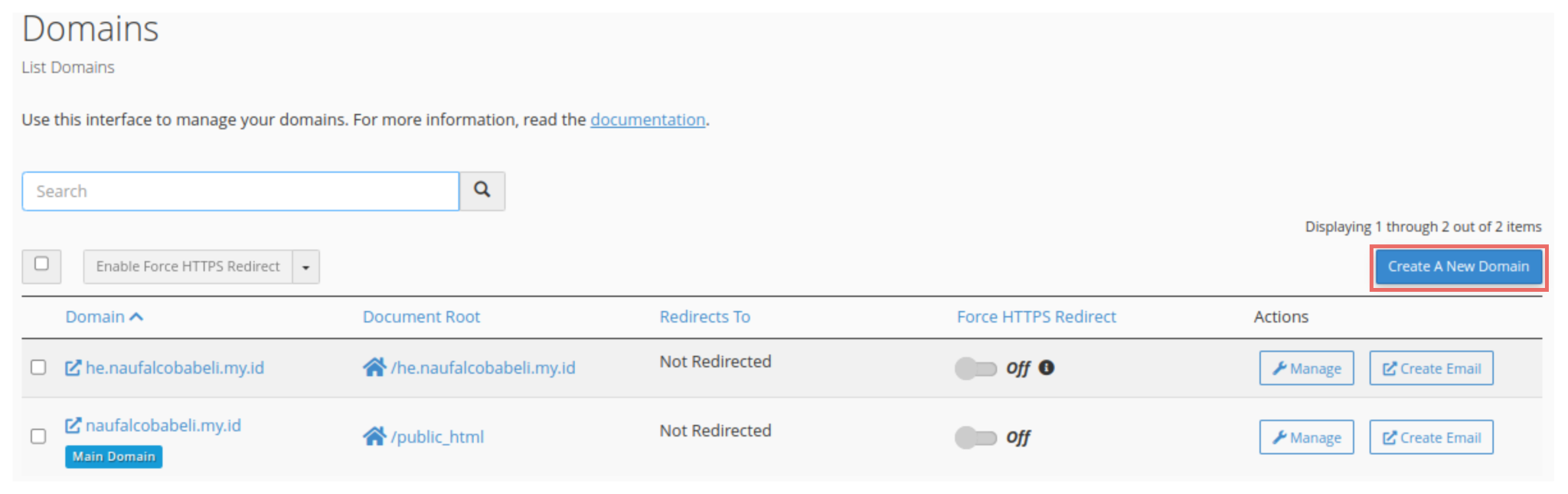 Tutorial Redirect Domain - Cloud Hosting Indonesia